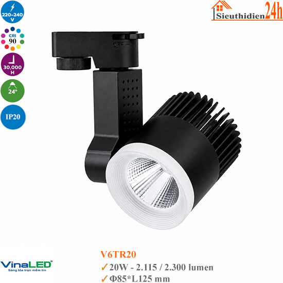Đèn Rọi Ray Vinaled V6TR2-20 20w