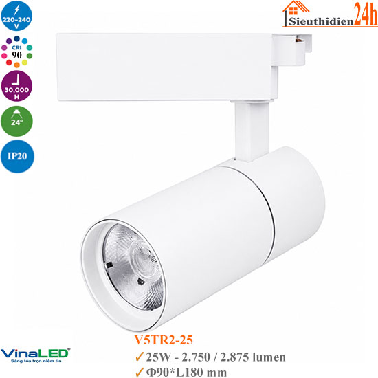 Đèn Rọi Ray Vinaled V5TR2-25 25w
