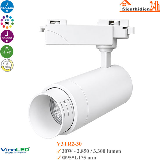 Đèn Rọi Ray Vinaled V3TR2-30 30w