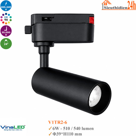Đèn Rọi Ray Vinaled V1TR2-6 6w
