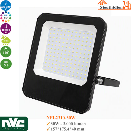 Đèn Pha Led NVC NFL2310-30W